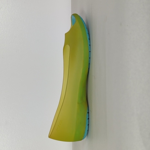 Crocs Carlie Peep Toe Ballet Flats - Picture 7 of 11